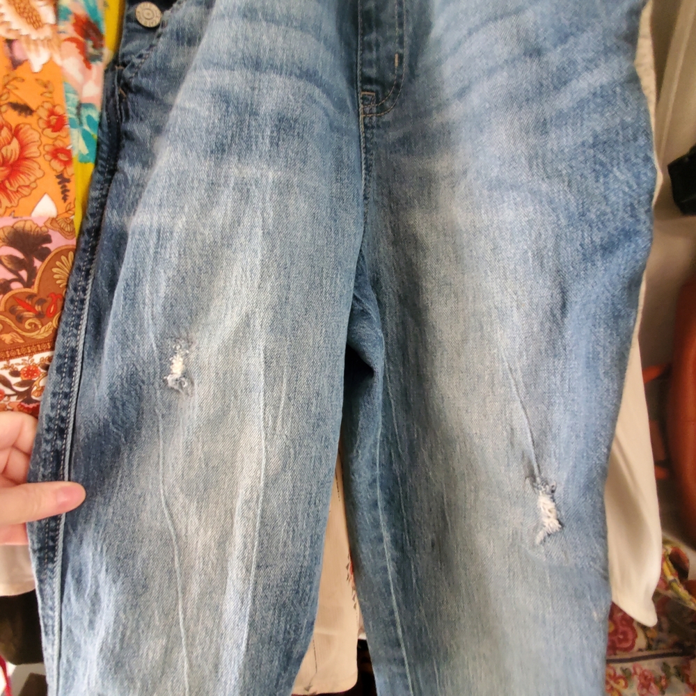 🛍️BUNDLE ONLY ITEM🛍️ Girls Denim Overalls - L (10-12) - Picture 3 of 11